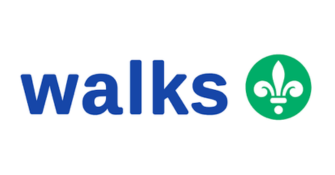 El logotipo de la empresa de excursiones a pie de Take Walks