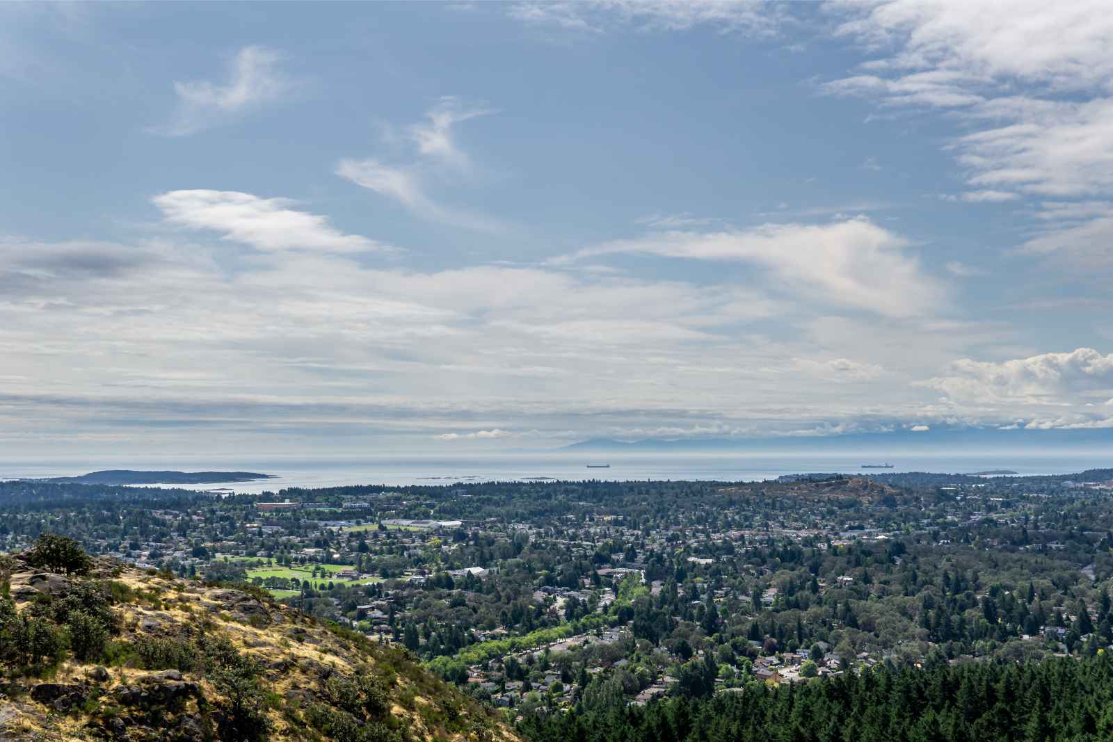 Qué hacer en Victoria BC Cima de Mount Douglas