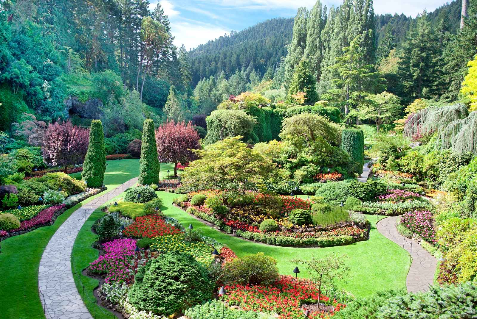 Qué hacer en Victoria BC Butchart Gardens