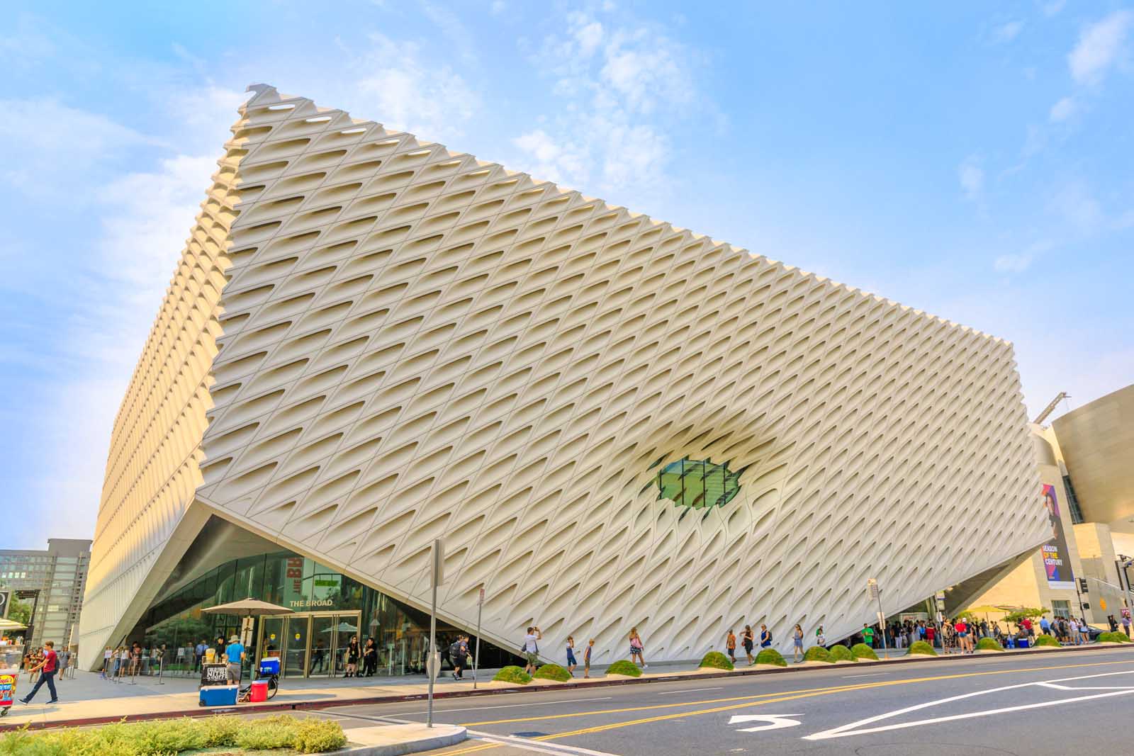 El Broad Museum en el centro de LA