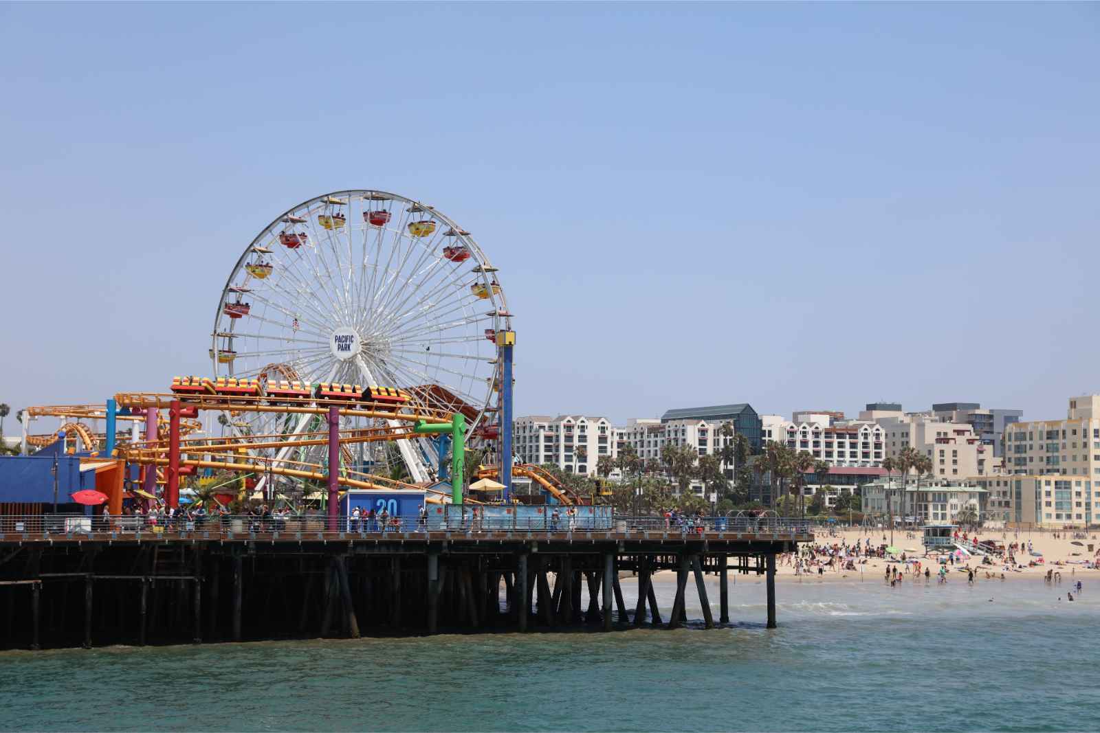 Santa Monica Pier en LA California