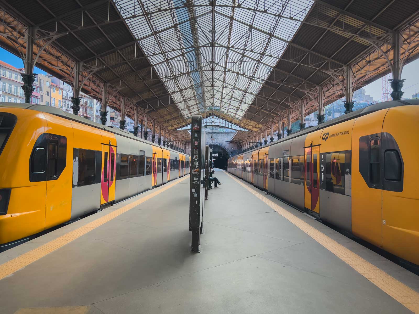 Coger el tren en Portugal