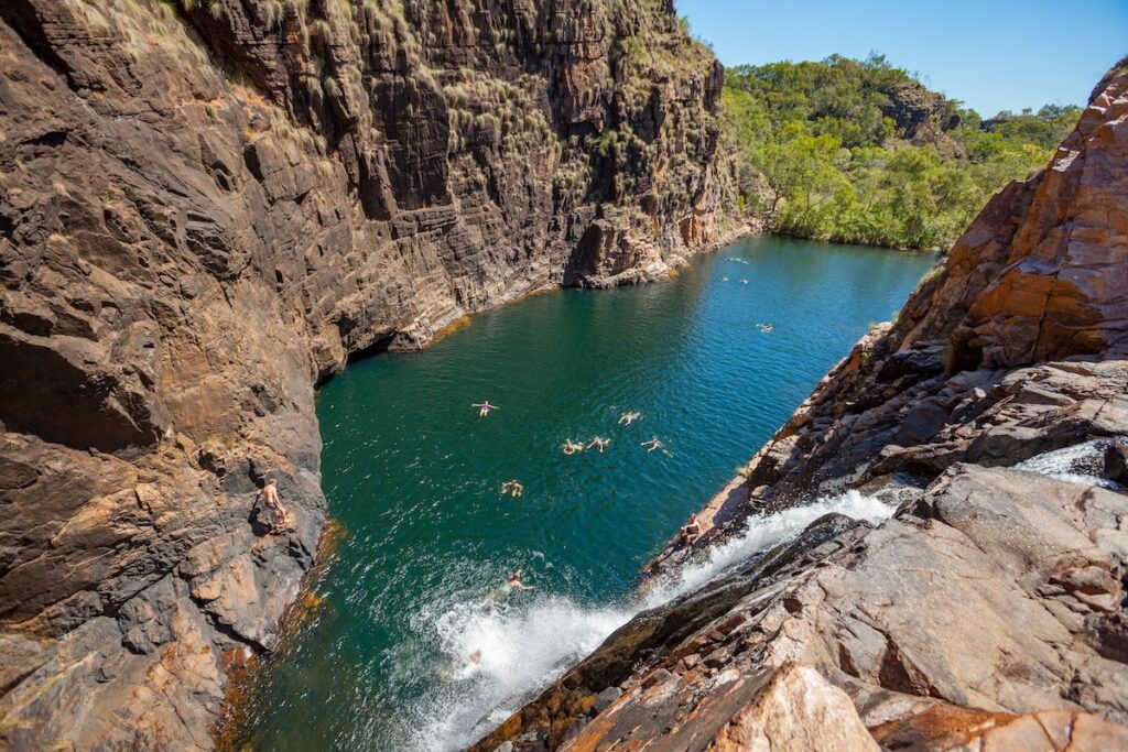 Barramundi falls