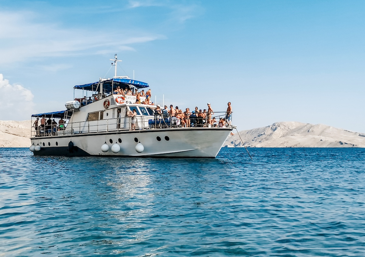 Excursión en barco a Pag