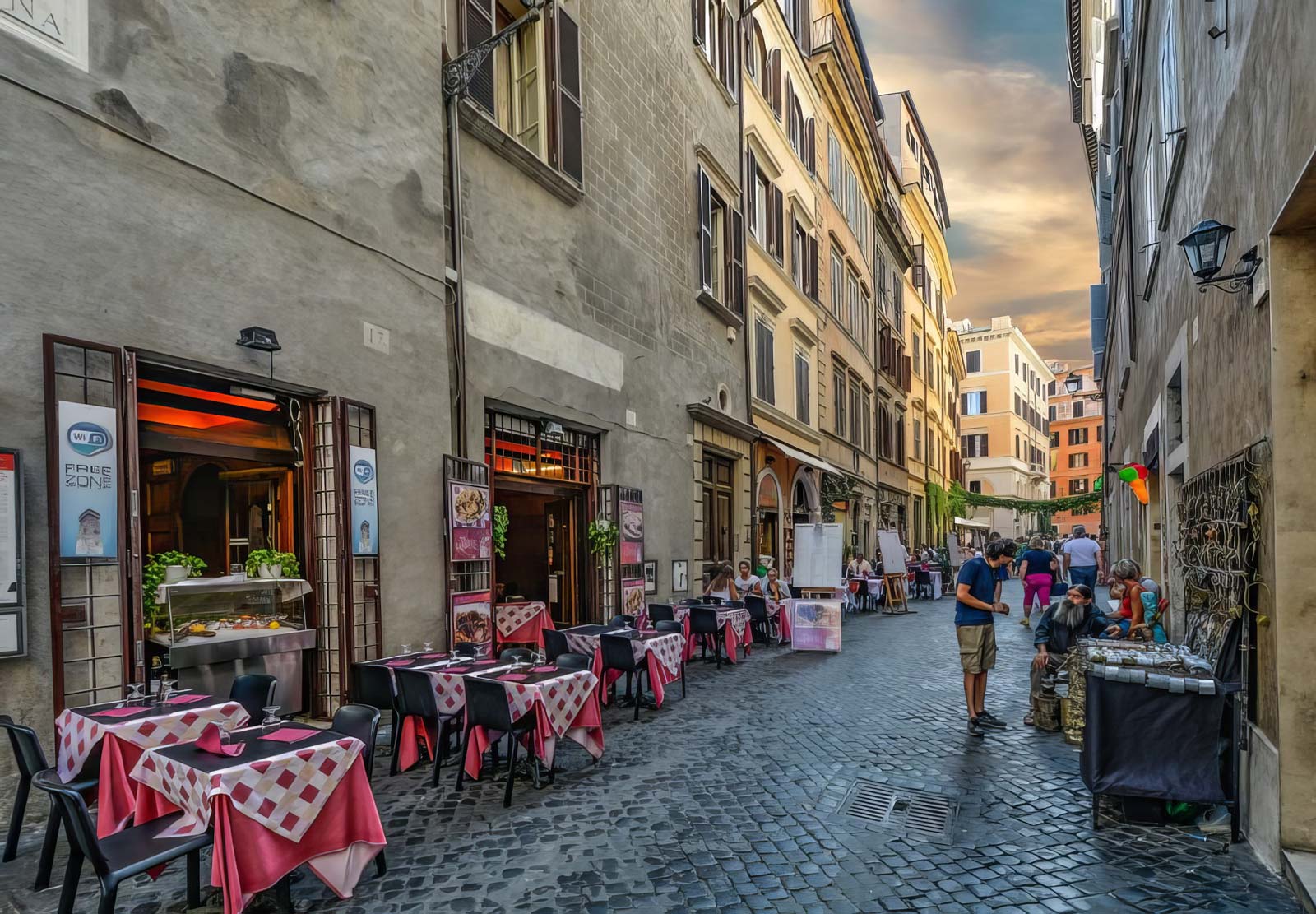 Barrio de Monti en Roma