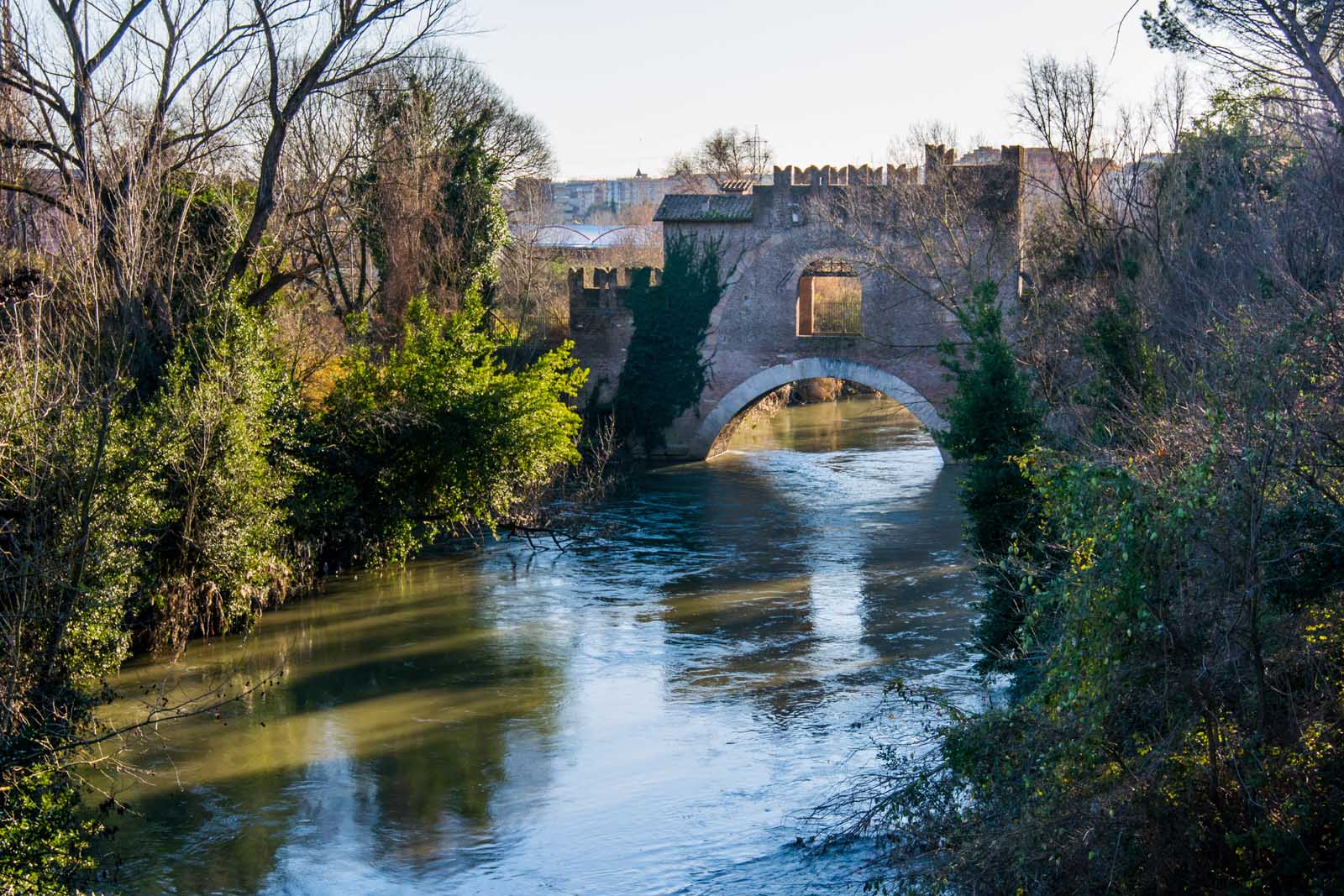 Zona del Ponte Nomentano en Roma