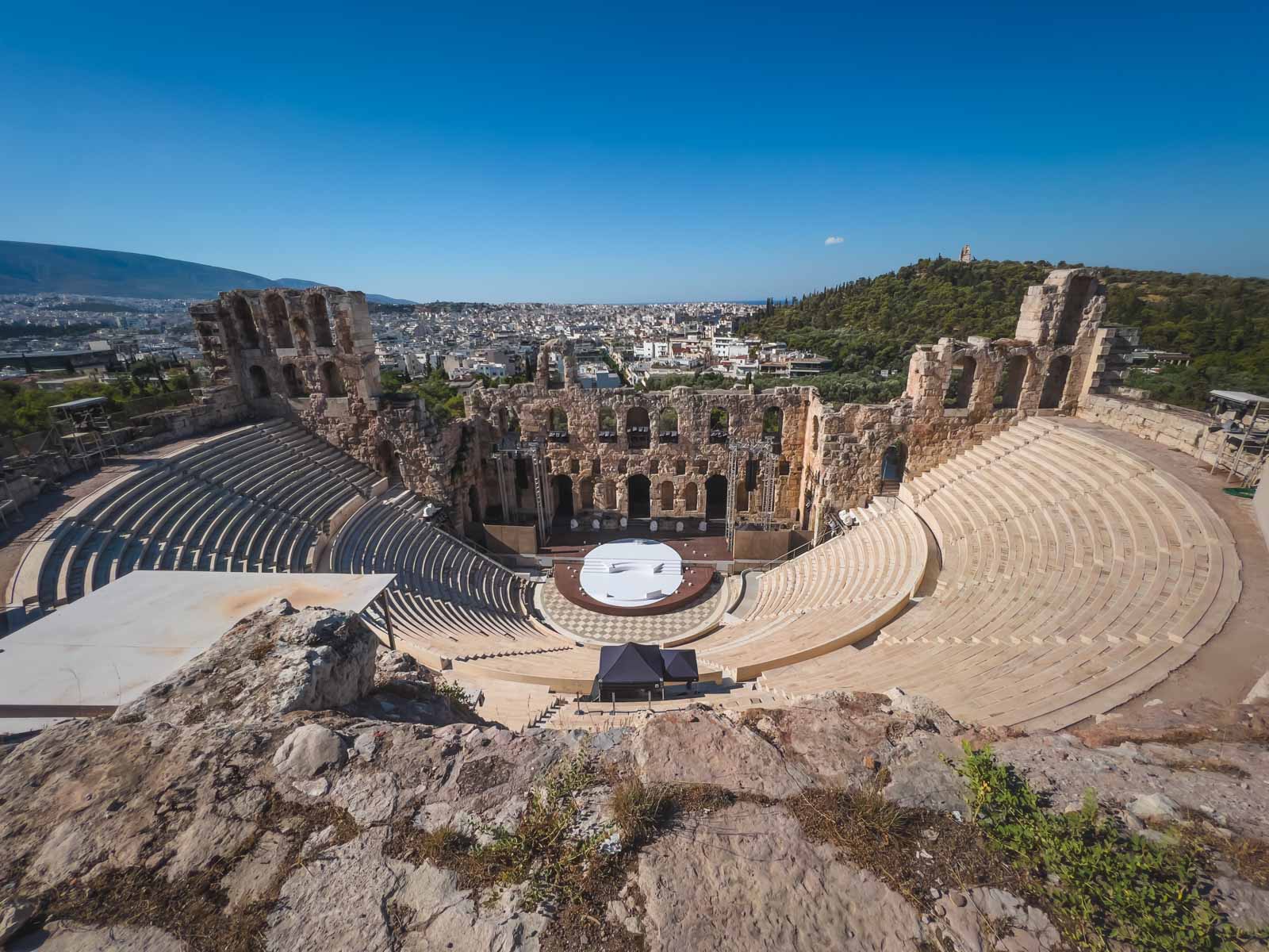 Teatro Odeon, Atenas, Grecia