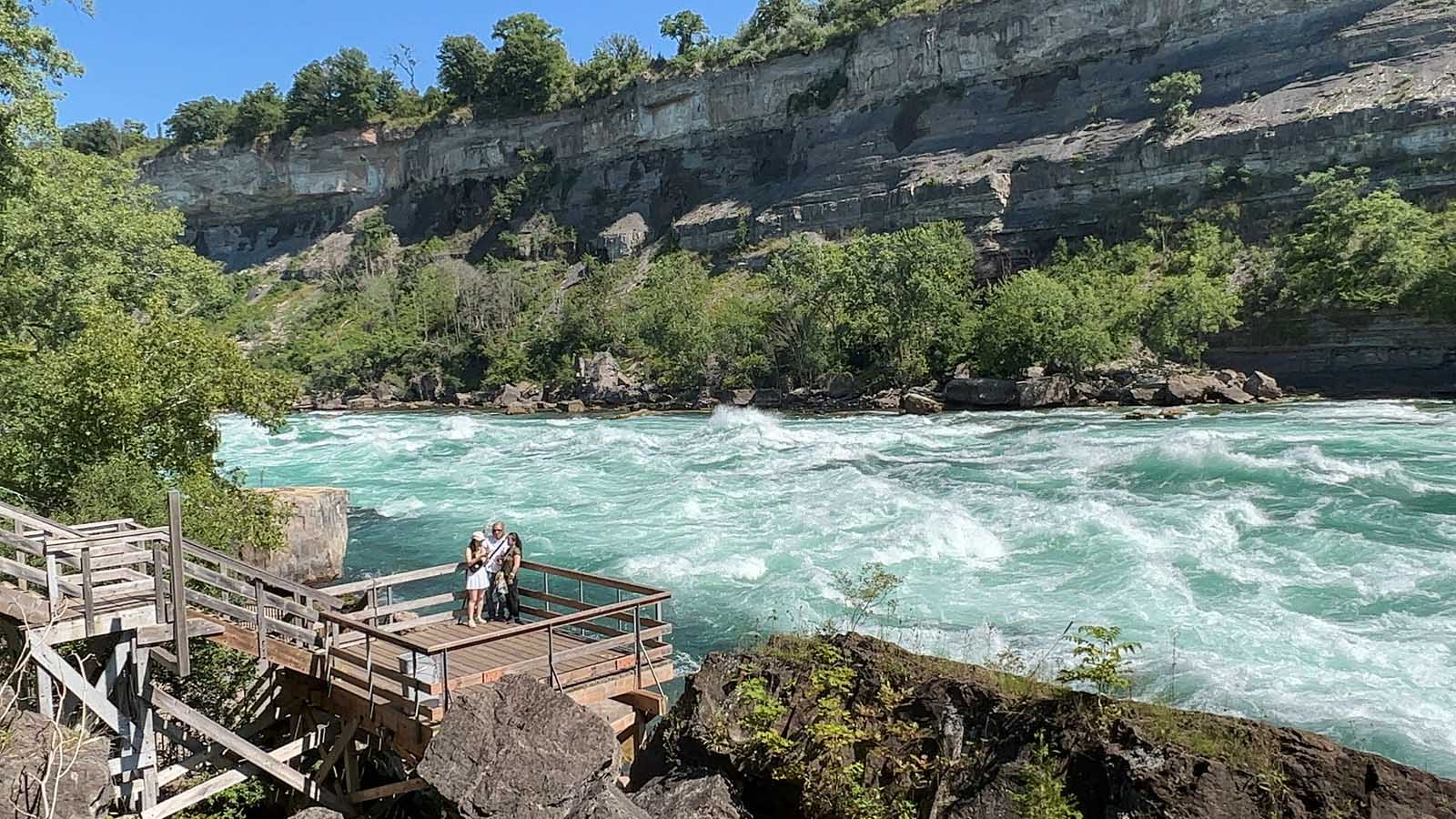 itinerario de las cataratas del Niágara un día de caminata por aguas bravas