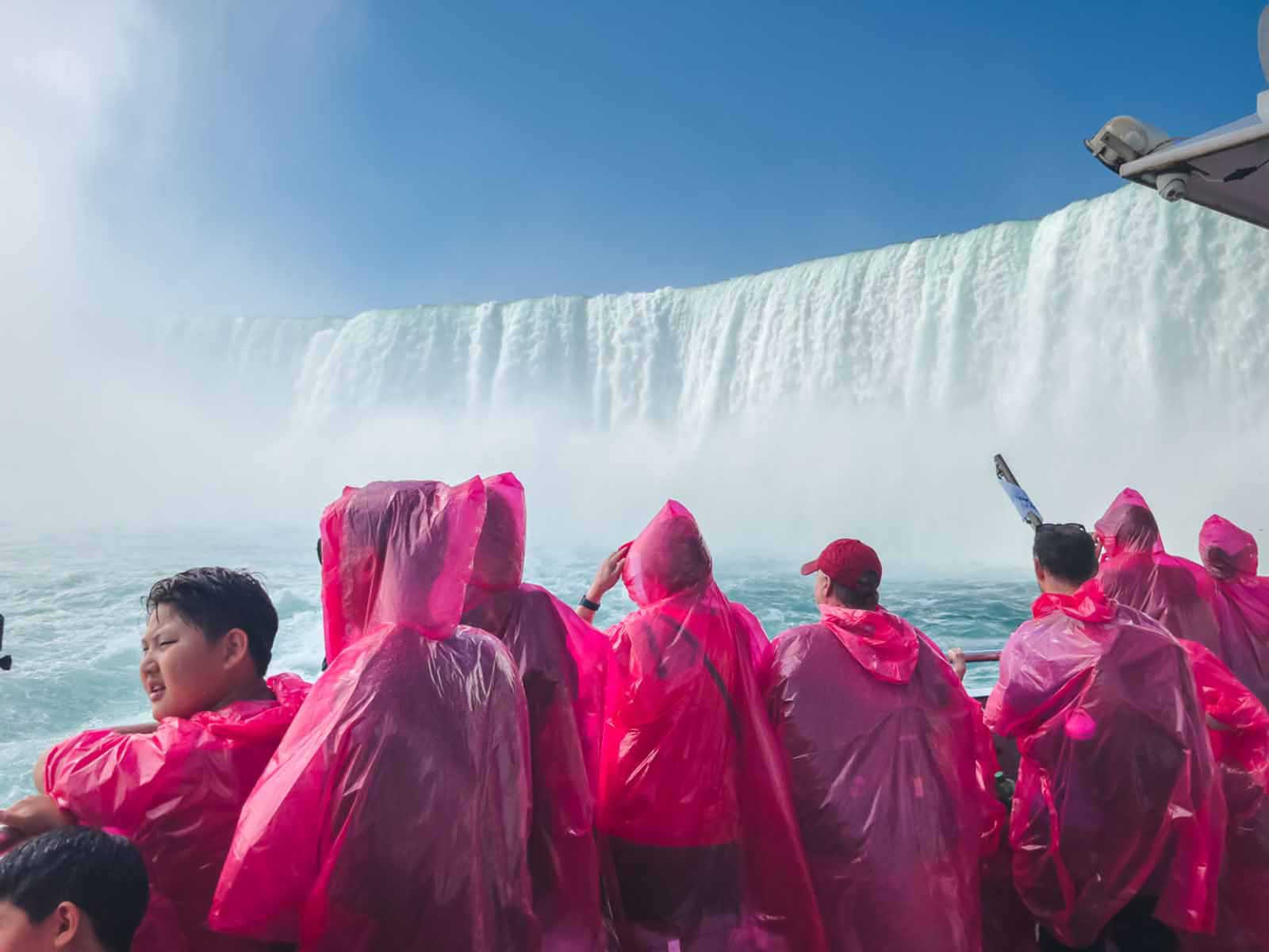 un día en las cataratas del Niágara