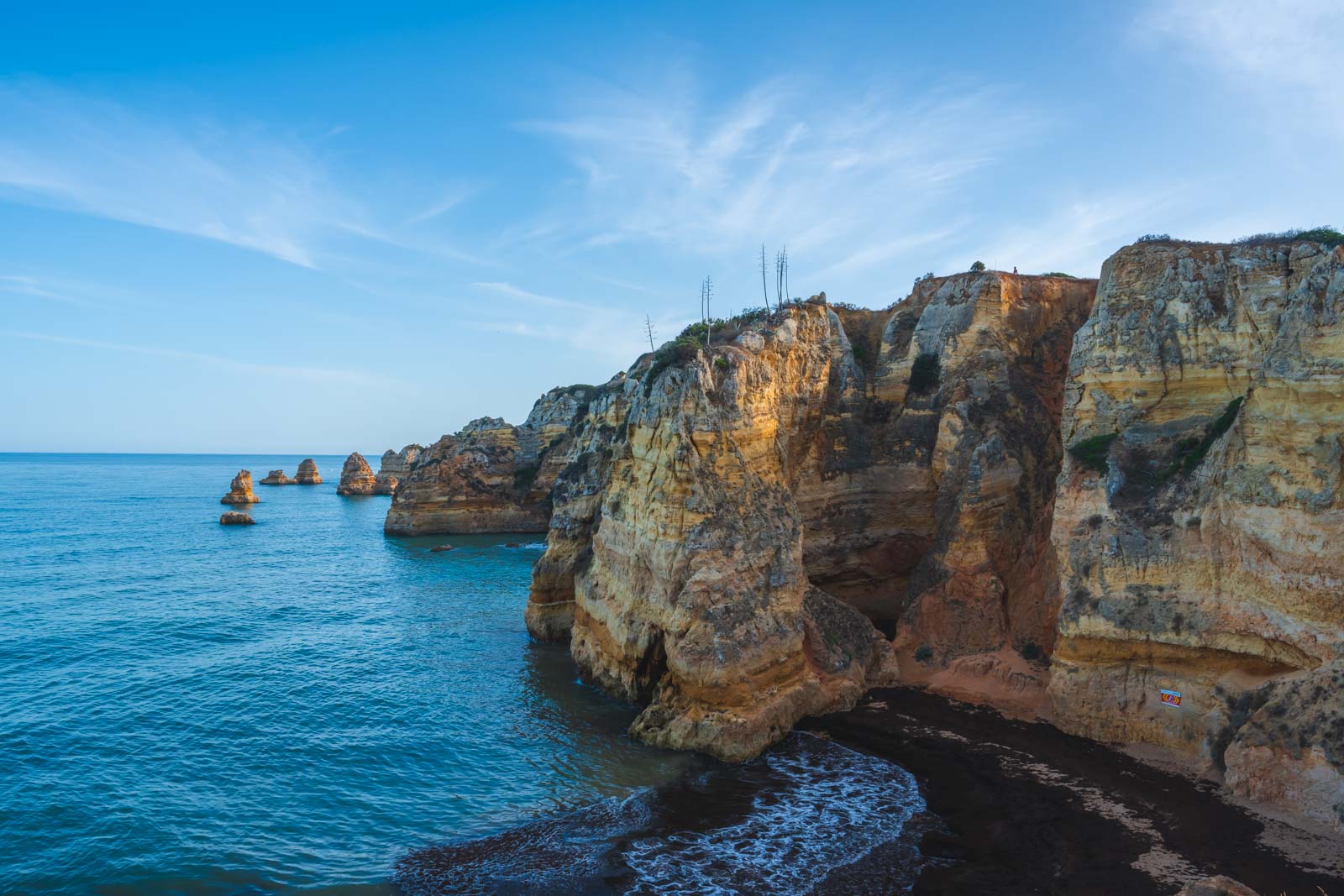 Playa de Mujer Ana en Lagos, Algarve, Portugal