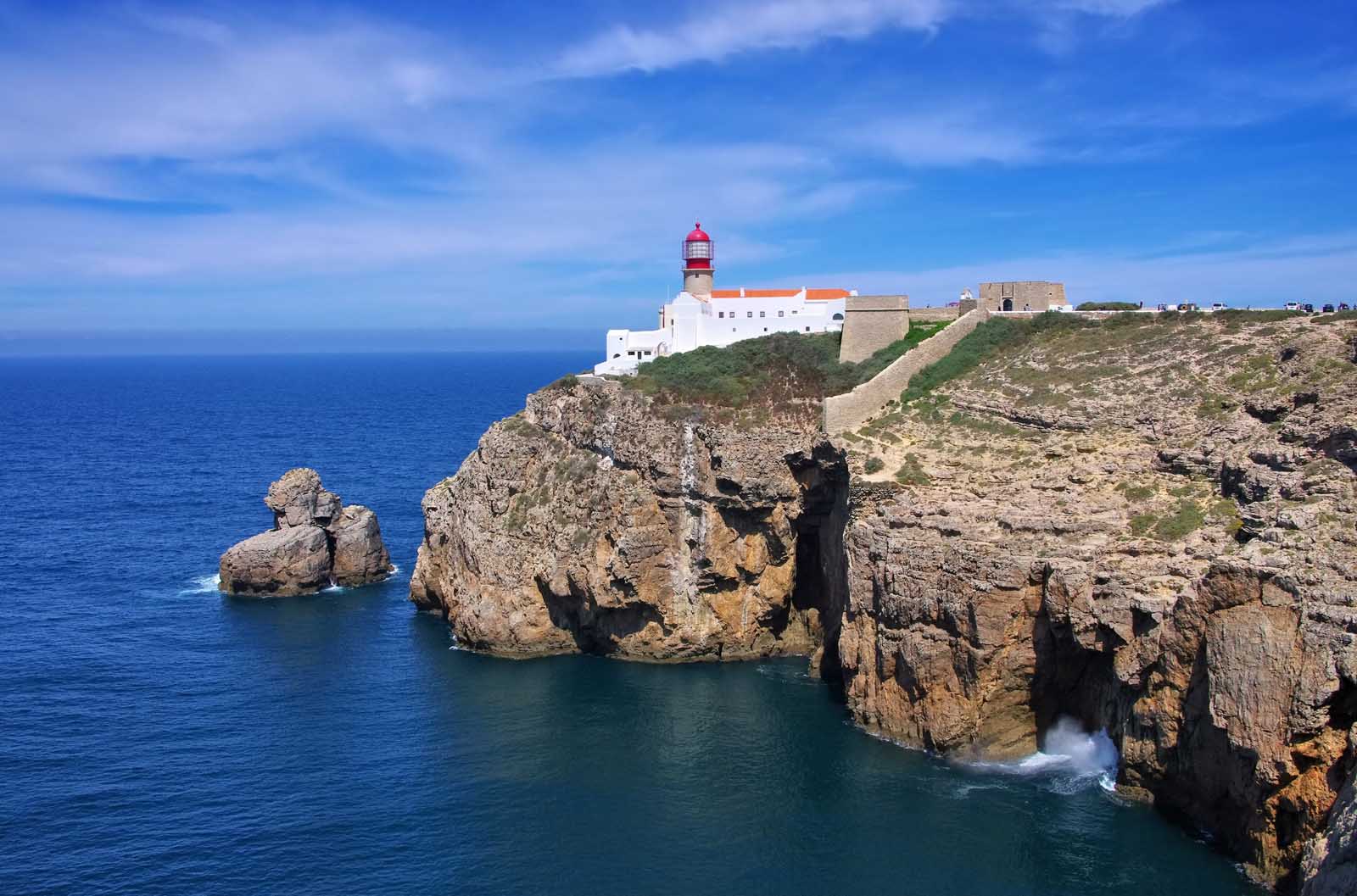 Farol do Cabo de São Vicente Mejores lugares para ver en el algarve Portugal