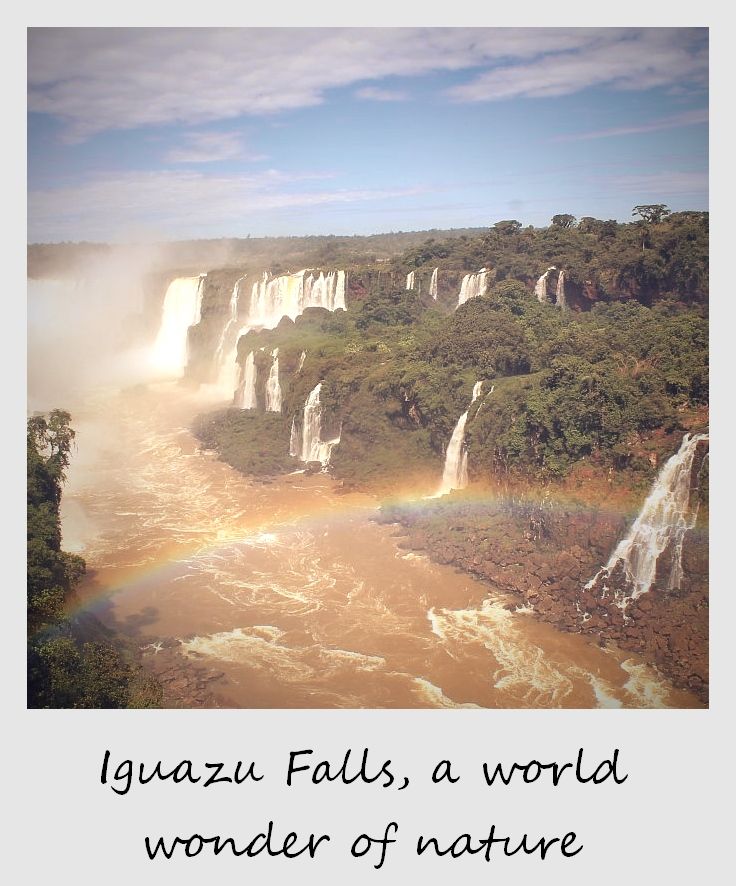 polaroid de la semana argentina iguazu fallos con arco iris