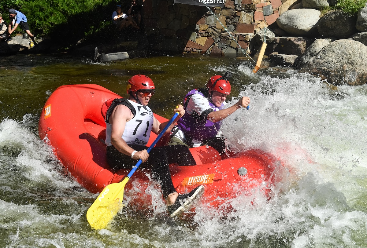 Rafting en aguas bravas