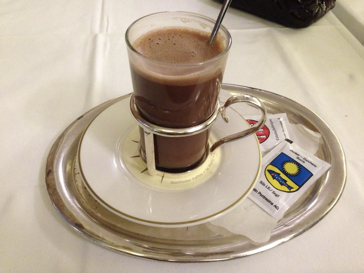 Chocolate caliente suizo