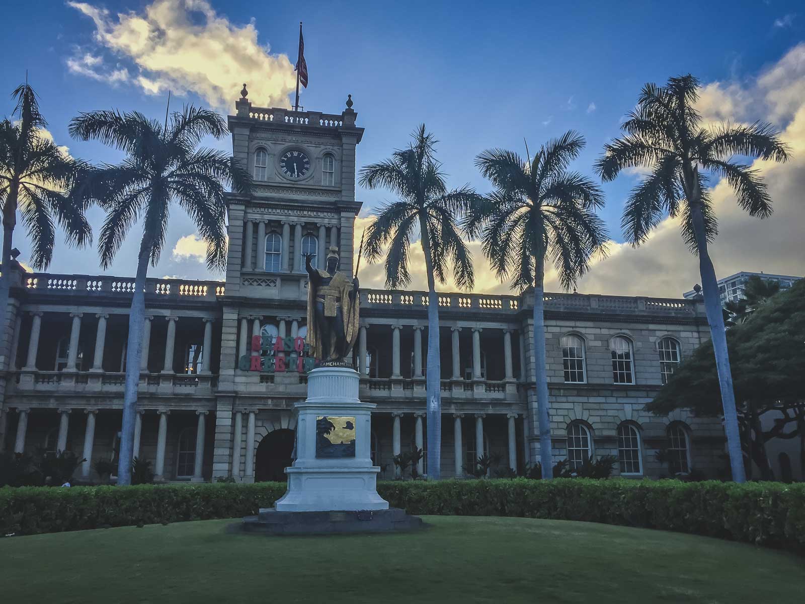 Palacio Real de Hawai en Oahu