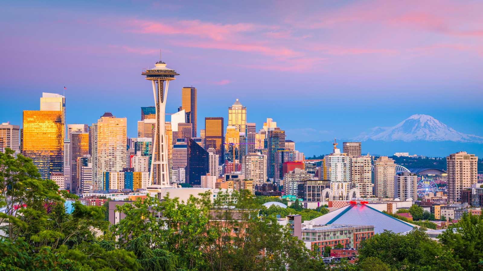 mejores lugares para viajar a EE.UU. en agosto Seattle Washington