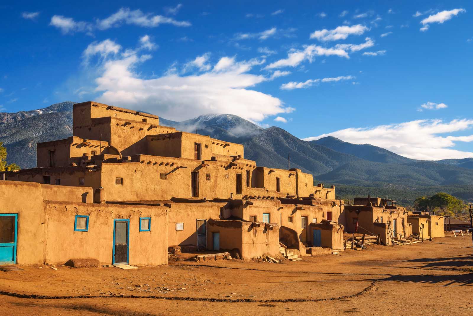 Taos Pueblo, Nuevo México en septiembre