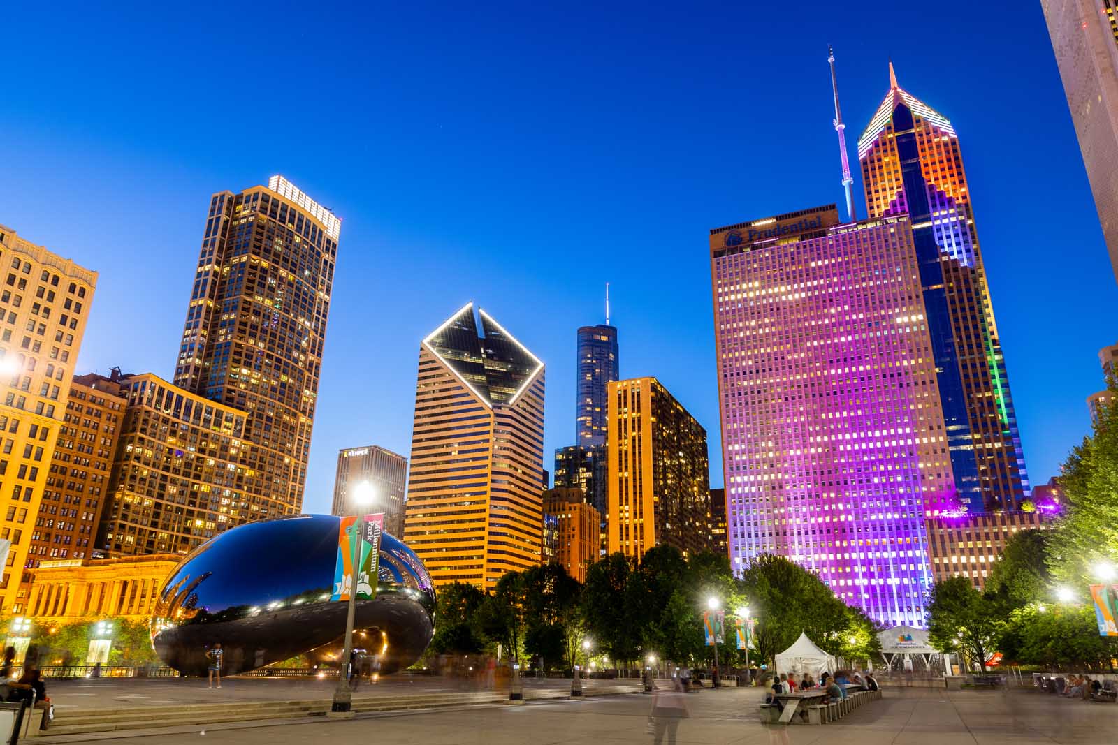 Centro de Chicago en septiembre