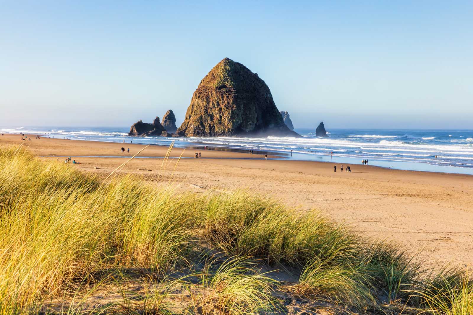 Excursión a la playa en la costa de Oregon, Oregon