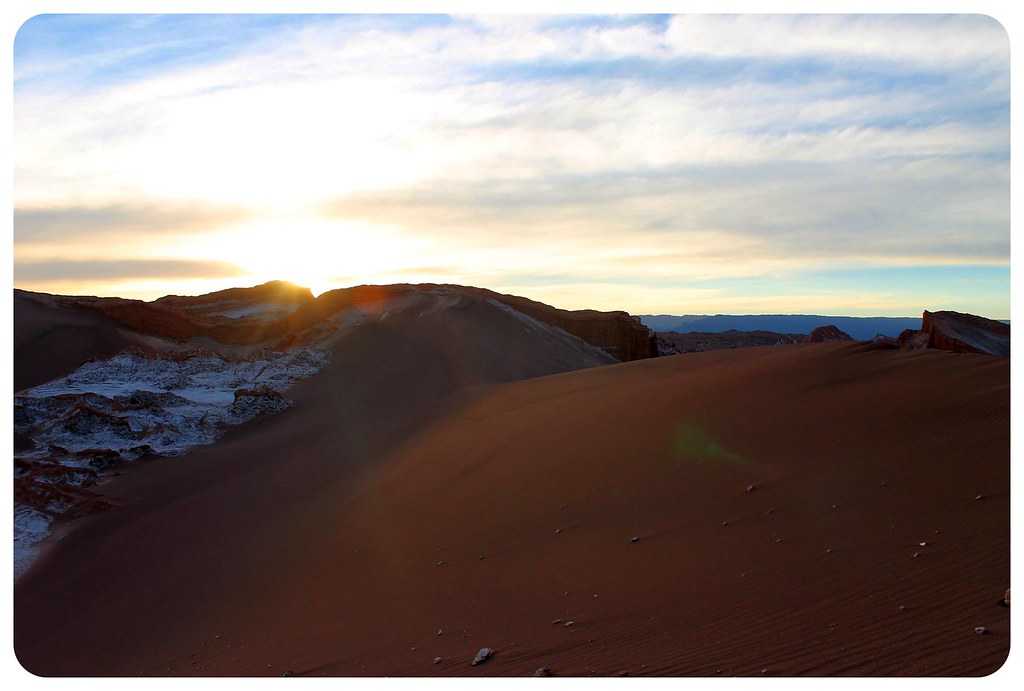 dunas de arena del valle de la luna