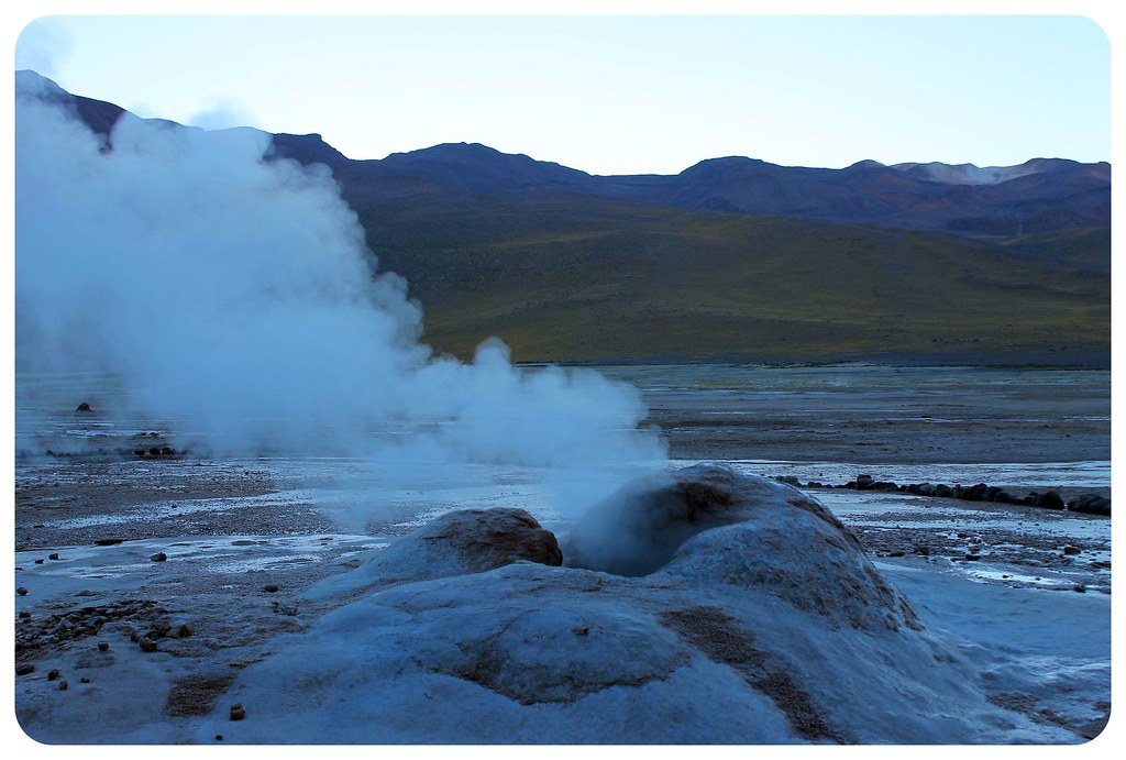 el tatio geysers chile sunrise