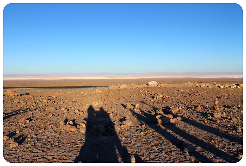 Desierto de atacama chile sombras