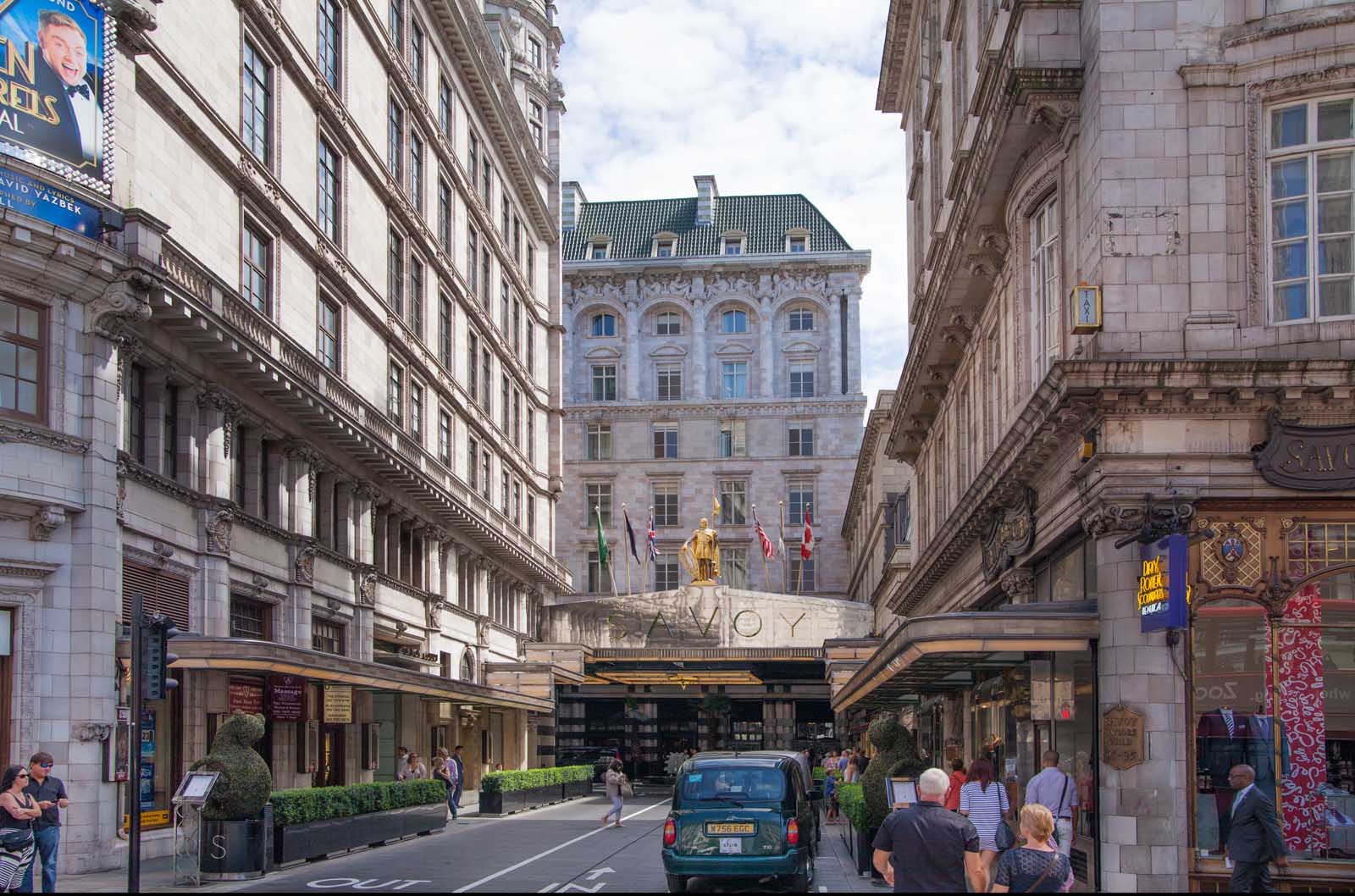 El hotel Savoy en Covent Garden de Londres