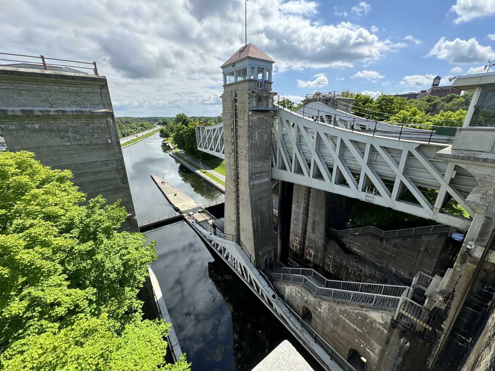 Navegación de las esclusas del canal Trent Severn