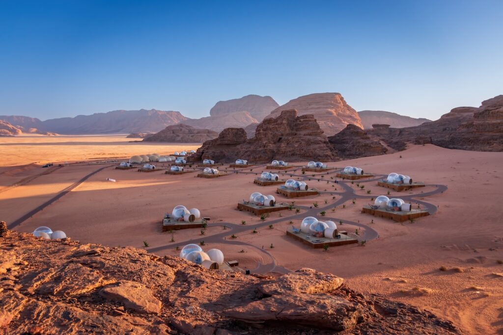 Camping in Wadi Rum