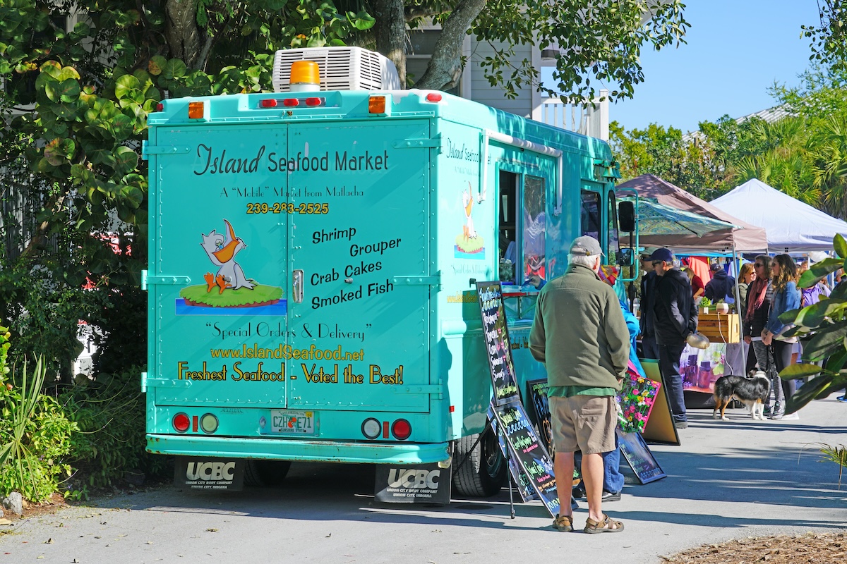 Mercado de granjeros de la isla de Sanibel