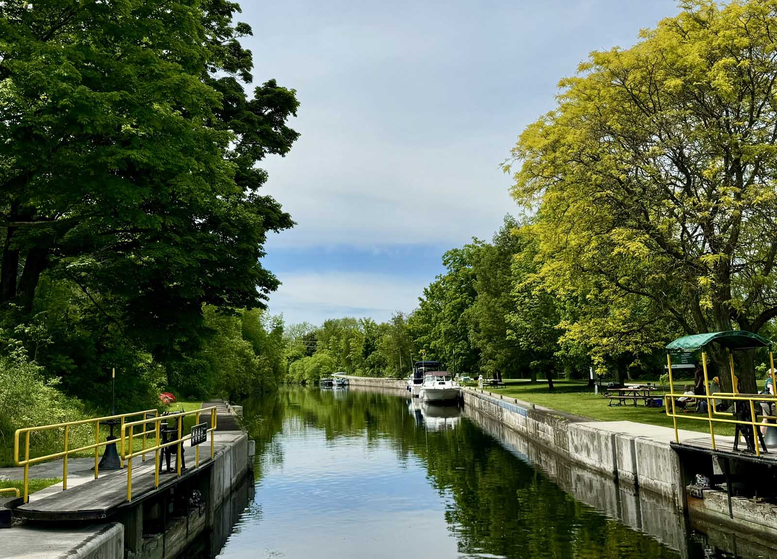 Primera vez en el Canal Trent Severn con Le Boat