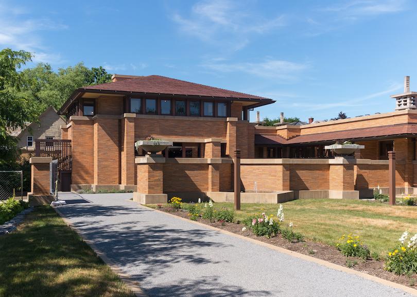 La casa Martin de Frank Lloyd Wright